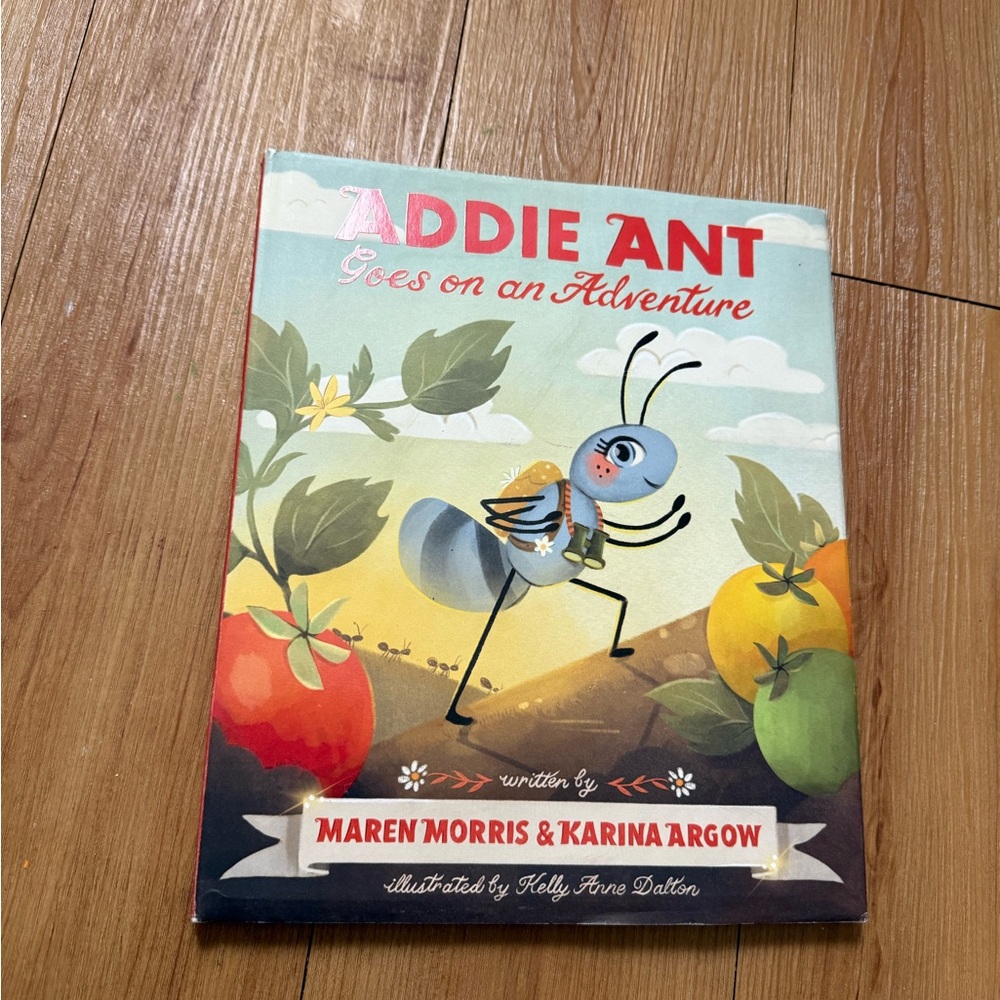 Addie Ant Goes on an Adventure Children's Book - Blue Cover